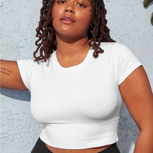 Offline by Aerie Sidewalk Seamless Cropped T-Shirt